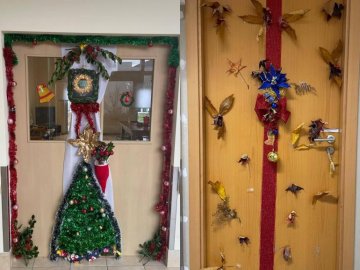 "Concurso de Decoração de Portas de Natal"