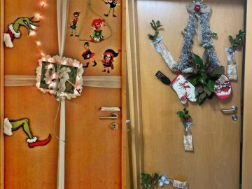 "Concurso de Decoração de Portas de Natal"