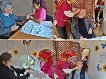 Hoje foi dia de mimar as nossas Mulheres...