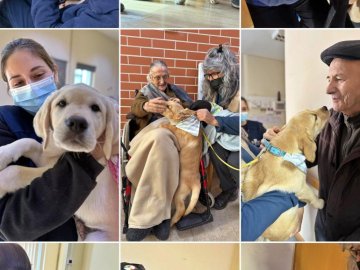 Hoje recebemos uma visita muito especial...