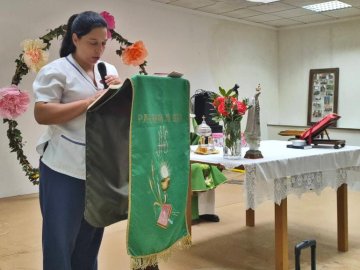 Santa Missa no Nosso Lar