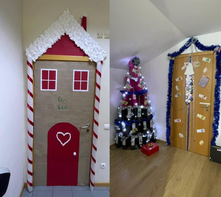 "Concurso de Decoração de Portas de Natal"