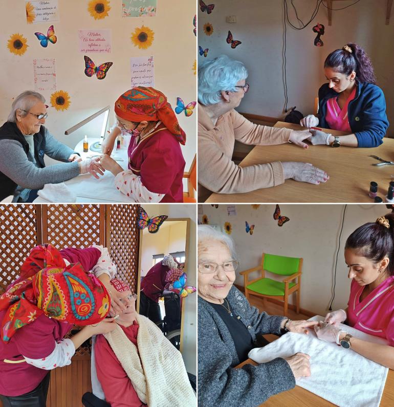 Hoje foi dia de mimar as nossas Mulheres...