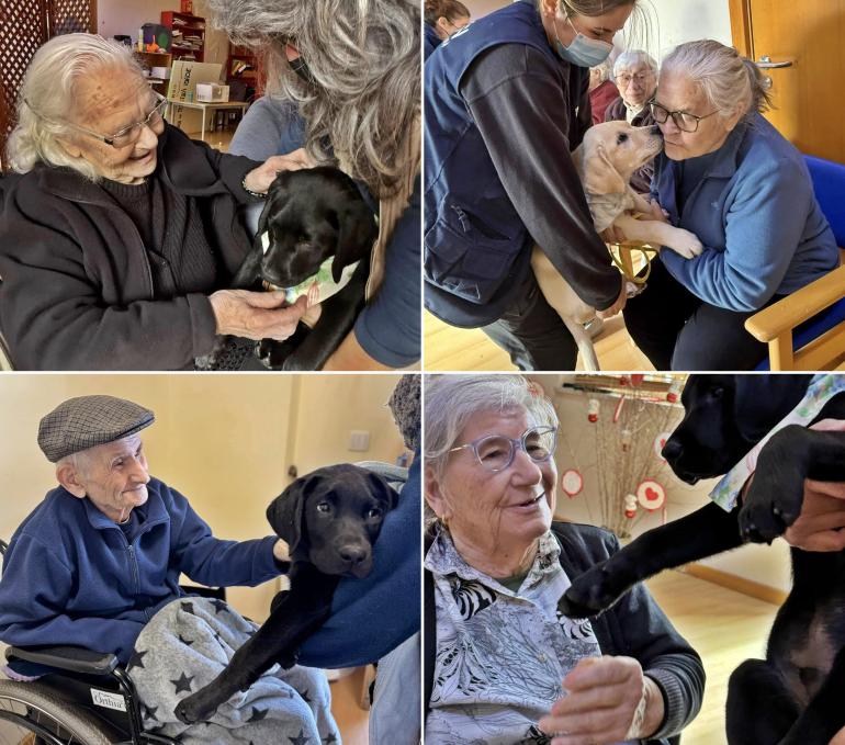 Hoje recebemos uma visita muito especial...